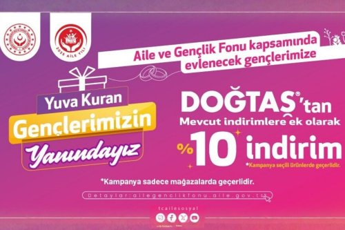 Doğtaş Mobilya Gençlerin Yanında!