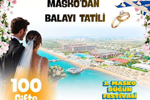 MASKO’dan 100 Çifte Kıbrıs Balayı Hediyesi